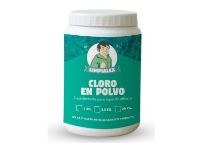 Cloro en polvo